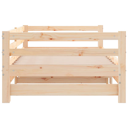 Pull-out Day Bed without Mattress 2x(90x200)cm
