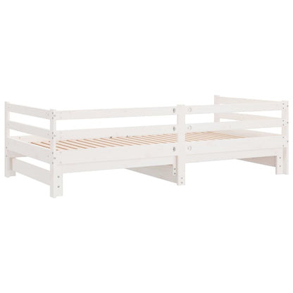 Day Bed | White | Solid pinewood | Single bed size | Convertible