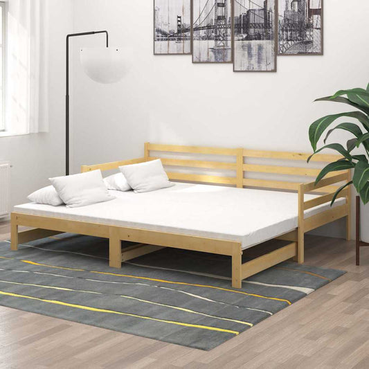 Pull-out Day Bed without Mattress 2x(90x200)cm