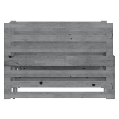 Day Bed | Grey | Solid Pinewood | 2x