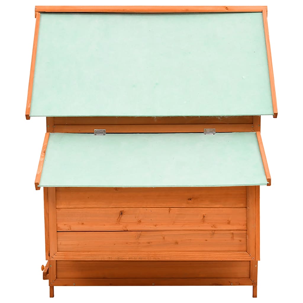 Chicken Coop 150x96x110 cm Solid Firwood