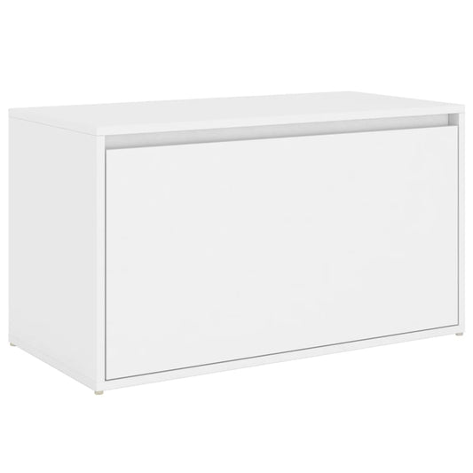 Bench | White | Engineered Wood | 80x40x45 cm | Bench | Rectangular