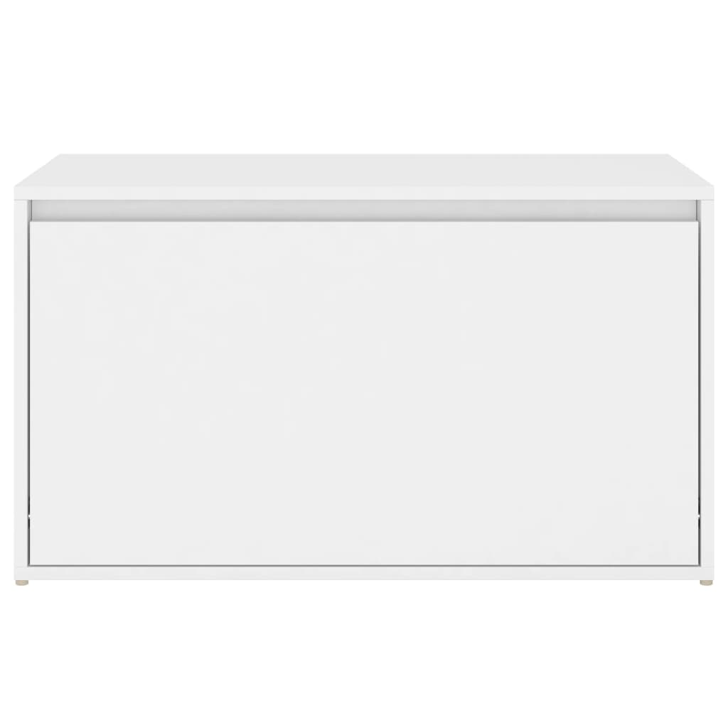 Bench | White | Engineered Wood | 80x40x45 cm | Bench | Rectangular