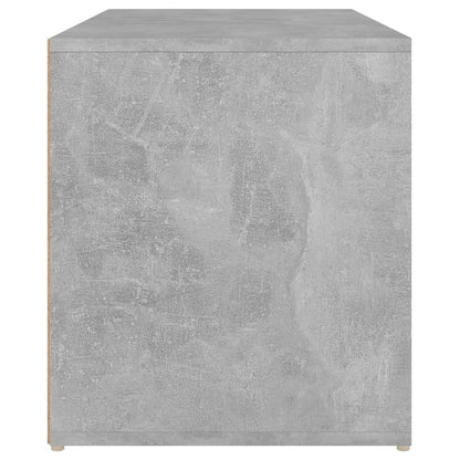 Bench | Concrete Grey | Engineered Wood | Compact | Entryway Bench
