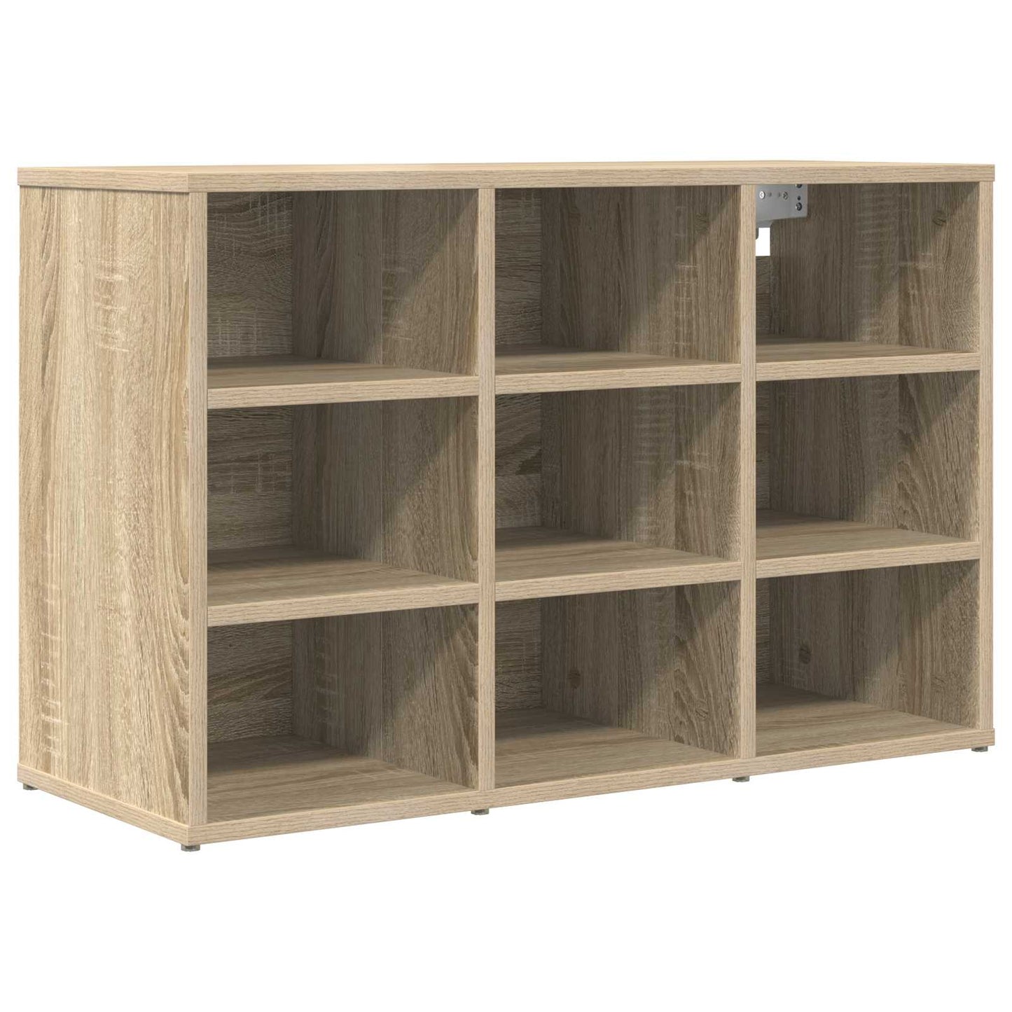 Shoe Cabinet 77.5 x 30 x 51 cm Engineered Wood Sonoma Oak