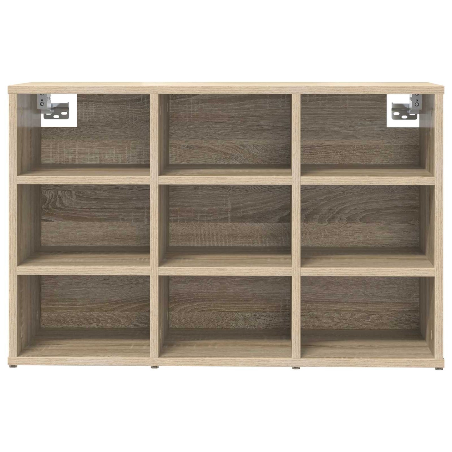 Shoe Cabinet 77.5 x 30 x 51 cm Engineered Wood Sonoma Oak