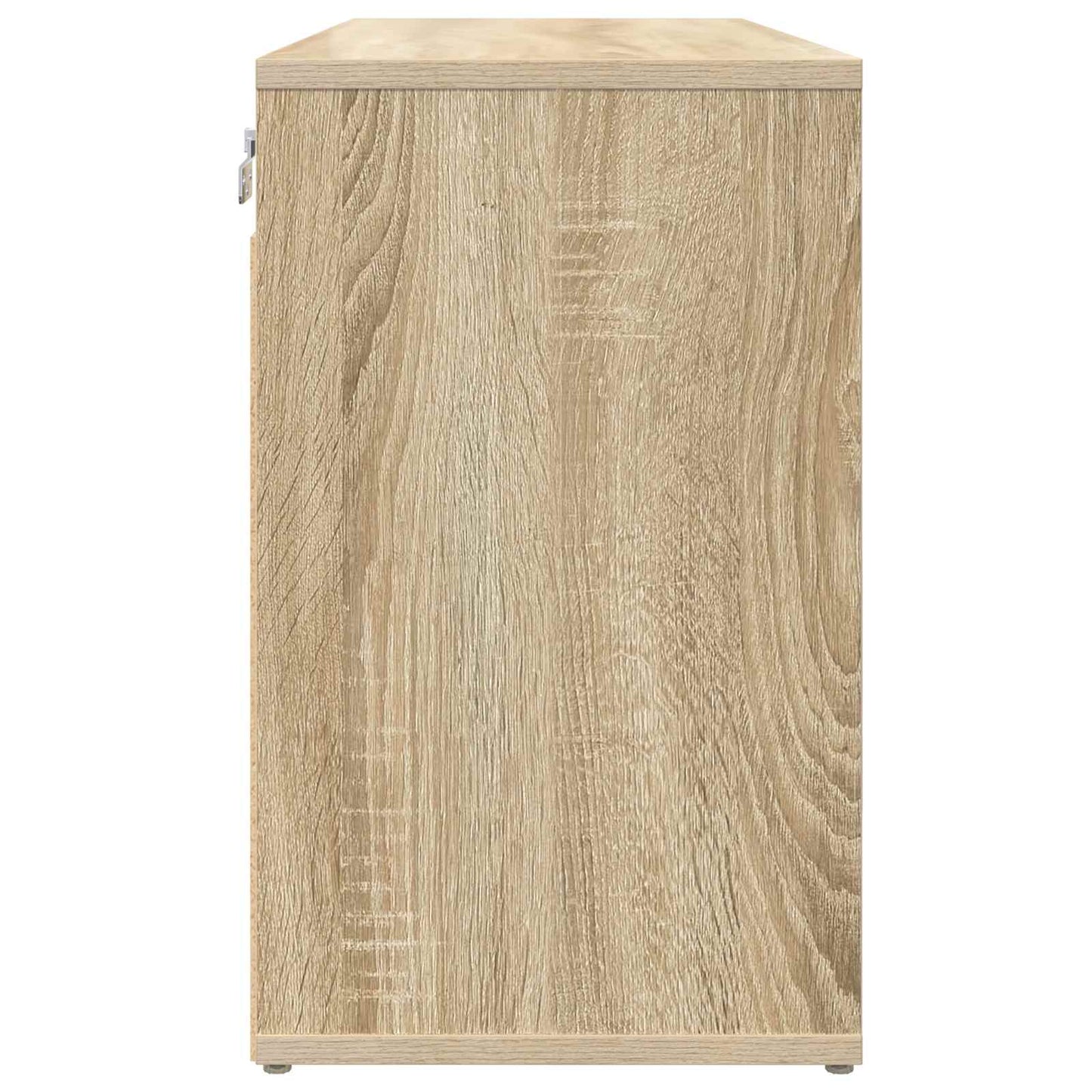 Shoe Cabinet 77.5 x 30 x 51 cm Engineered Wood Sonoma Oak