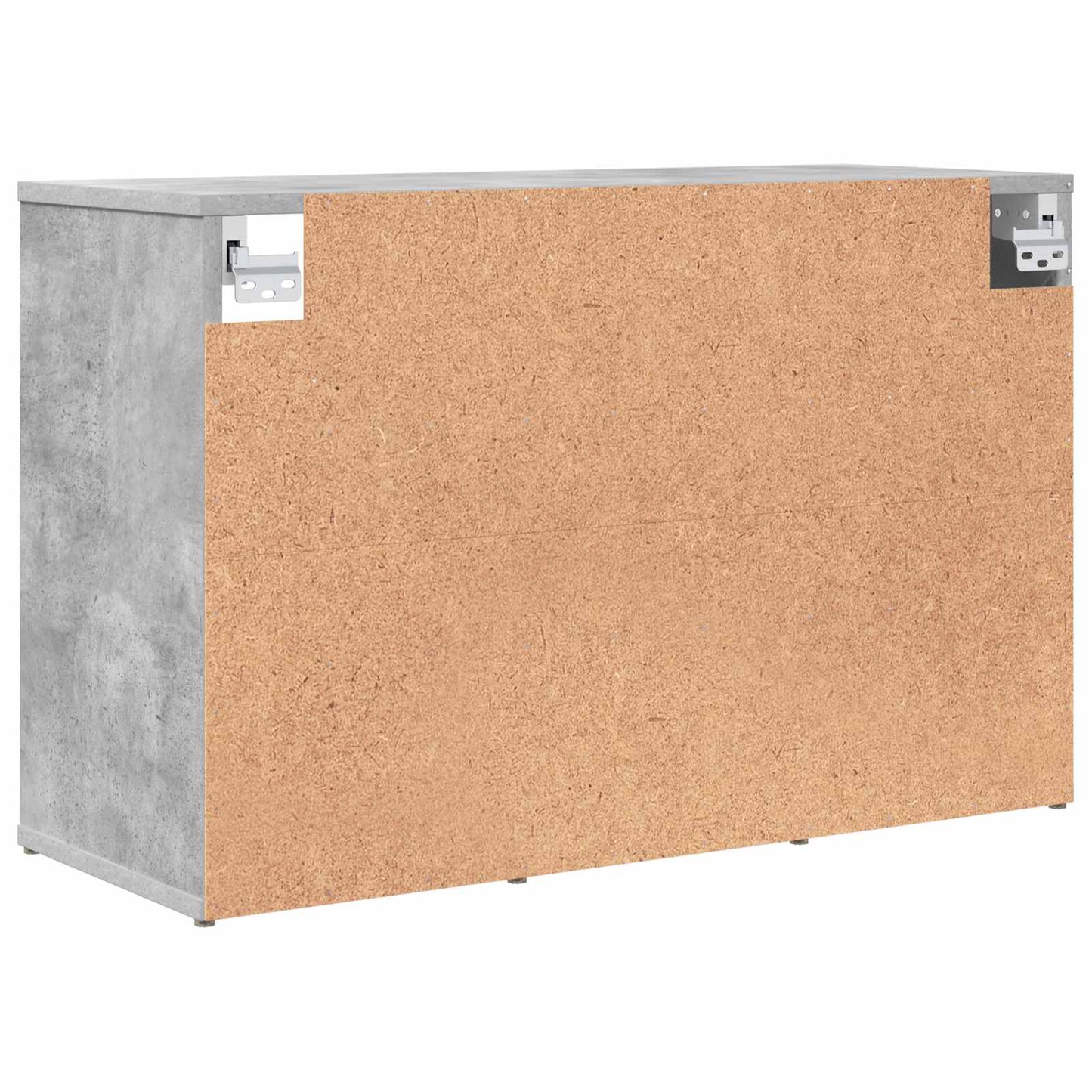Shoe Cabinet Concrete grey 77.5 x 30 x 51 cm Engineered Wood