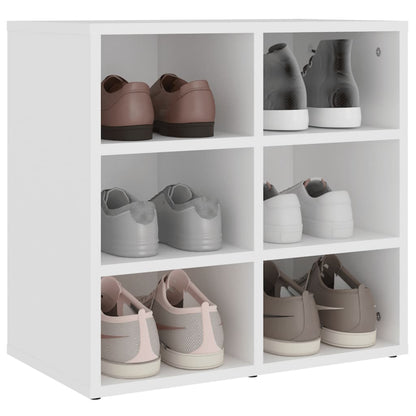 Shoe Cabinet White 52.5x30x50 cm