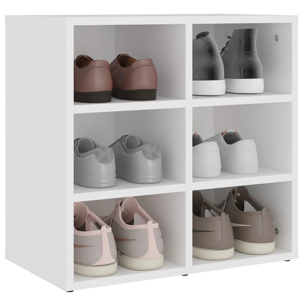 Shoe Cabinets 2 pcs White 52,5x30x50 cm