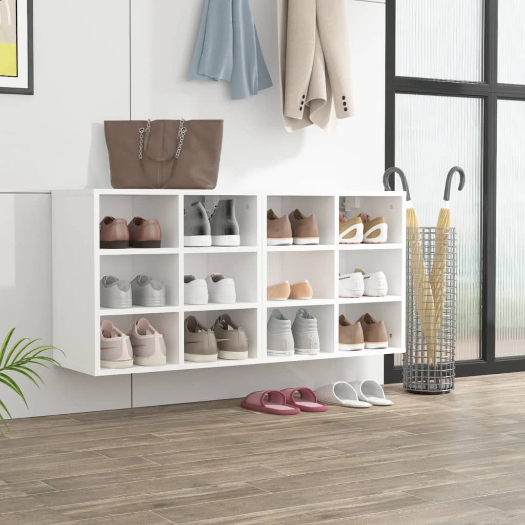 Shoe Cabinets 2 pcs White 52,5x30x50 cm