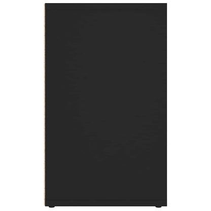 Shoe Cabinet | Set of 2 | Black | Engineered wood | Medium | Shoe Cabinet