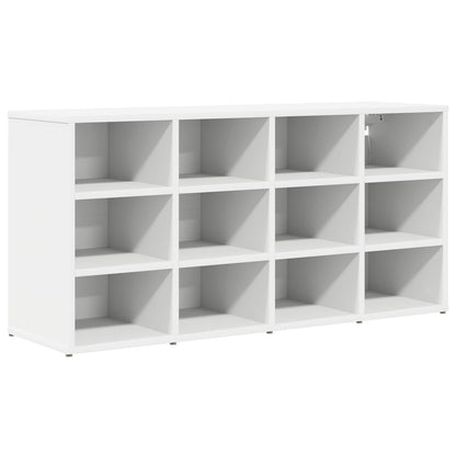 Shoe Cabinet 103 x 30 x 51 cm Engineered Wood White
