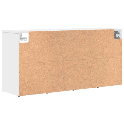 Shoe Cabinet 103 x 30 x 51 cm Engineered Wood White