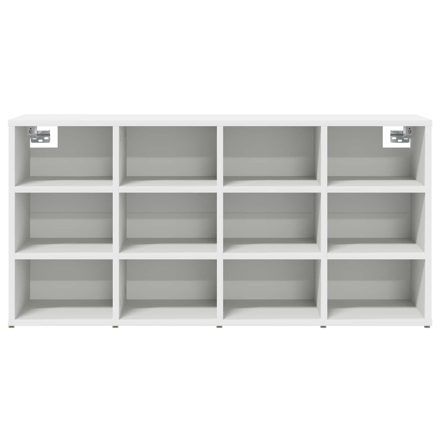 Shoe Cabinet 103 x 30 x 51 cm Engineered Wood White