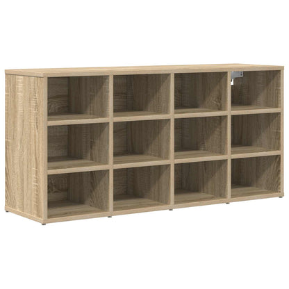 Shoe Cabinet 103 x 30 x 51 cm Engineered Wood Sonoma Oak