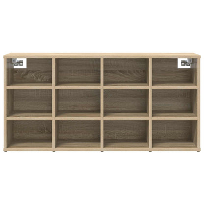 Shoe Cabinet 103 x 30 x 51 cm Engineered Wood Sonoma Oak