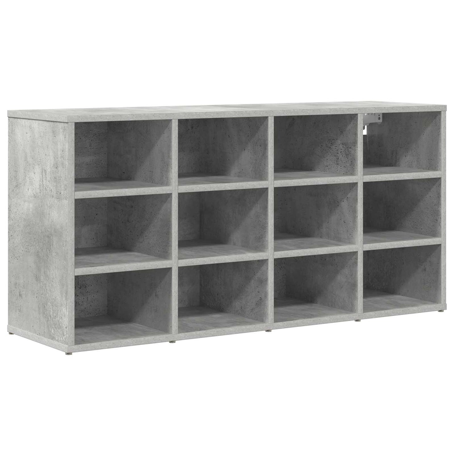 Shoe Cabinet Concrete grey 103 x 30 x 51 cm Engineered Wood
