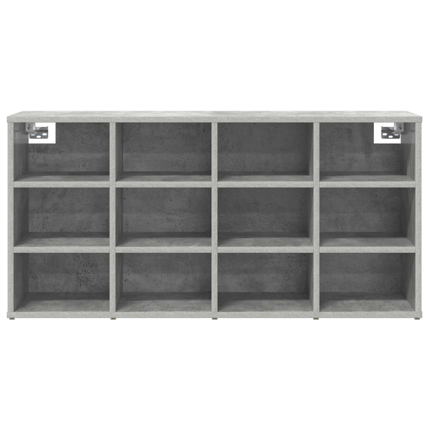 Shoe Cabinet Concrete grey 103 x 30 x 51 cm Engineered Wood