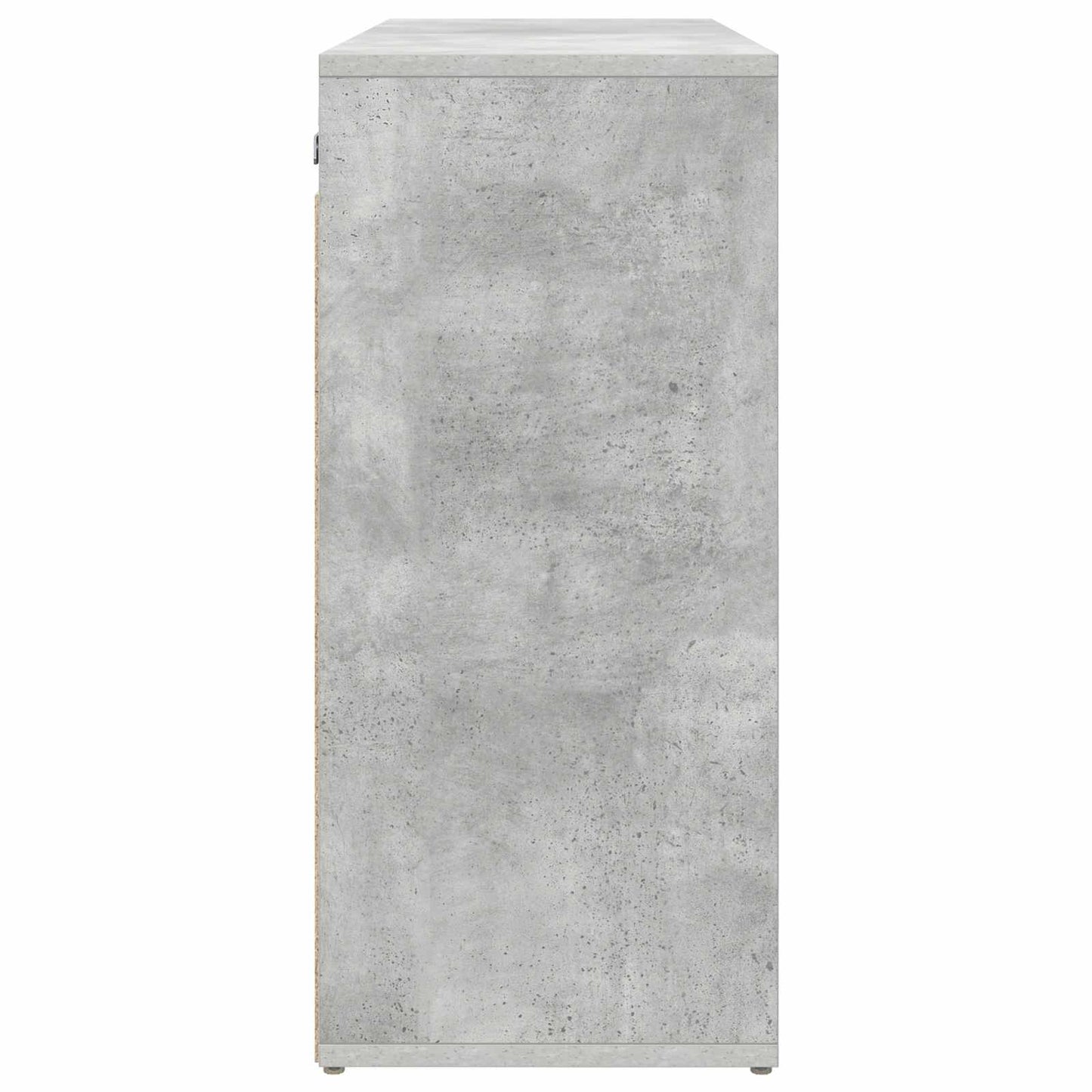 Shoe Cabinet Concrete grey 77.5 x 30 x 67 cm Engineered Wood
