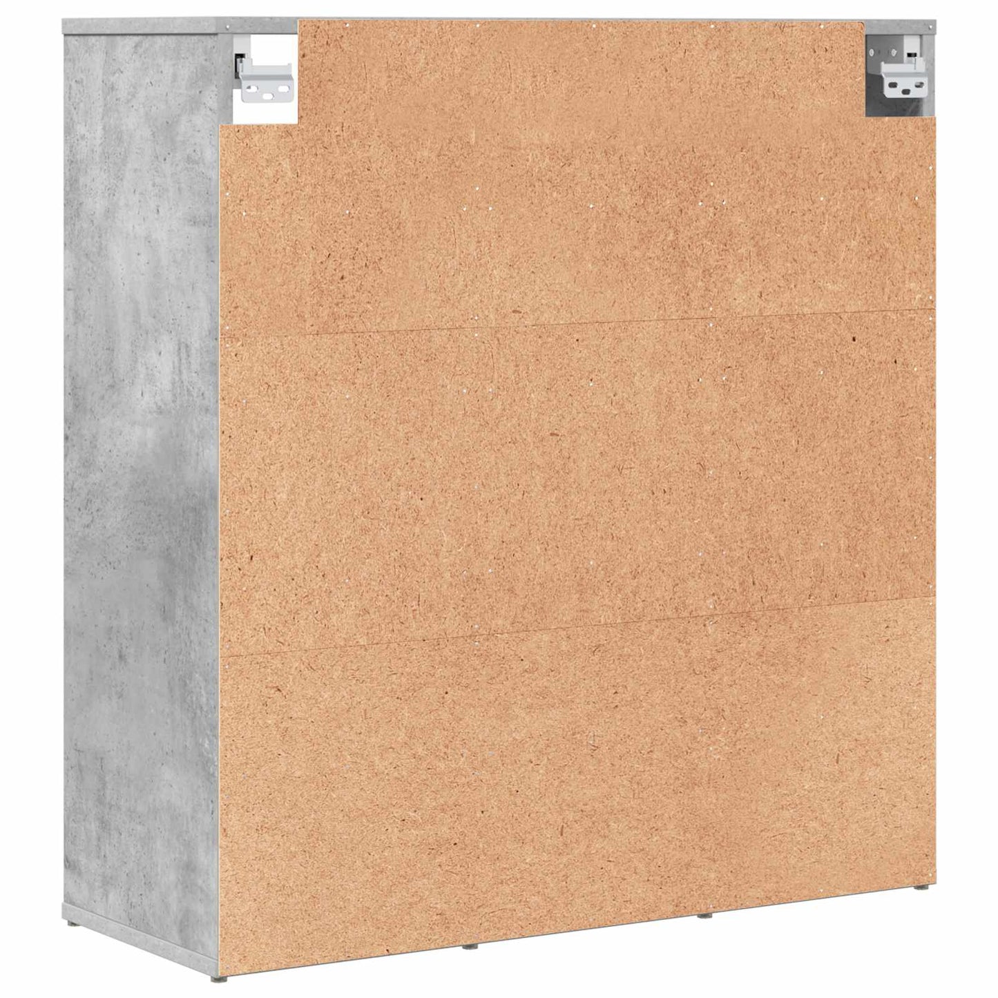 Shoe Cabinet Concrete grey 77.5 x 30 x 83.5 cm Engineered Wood
