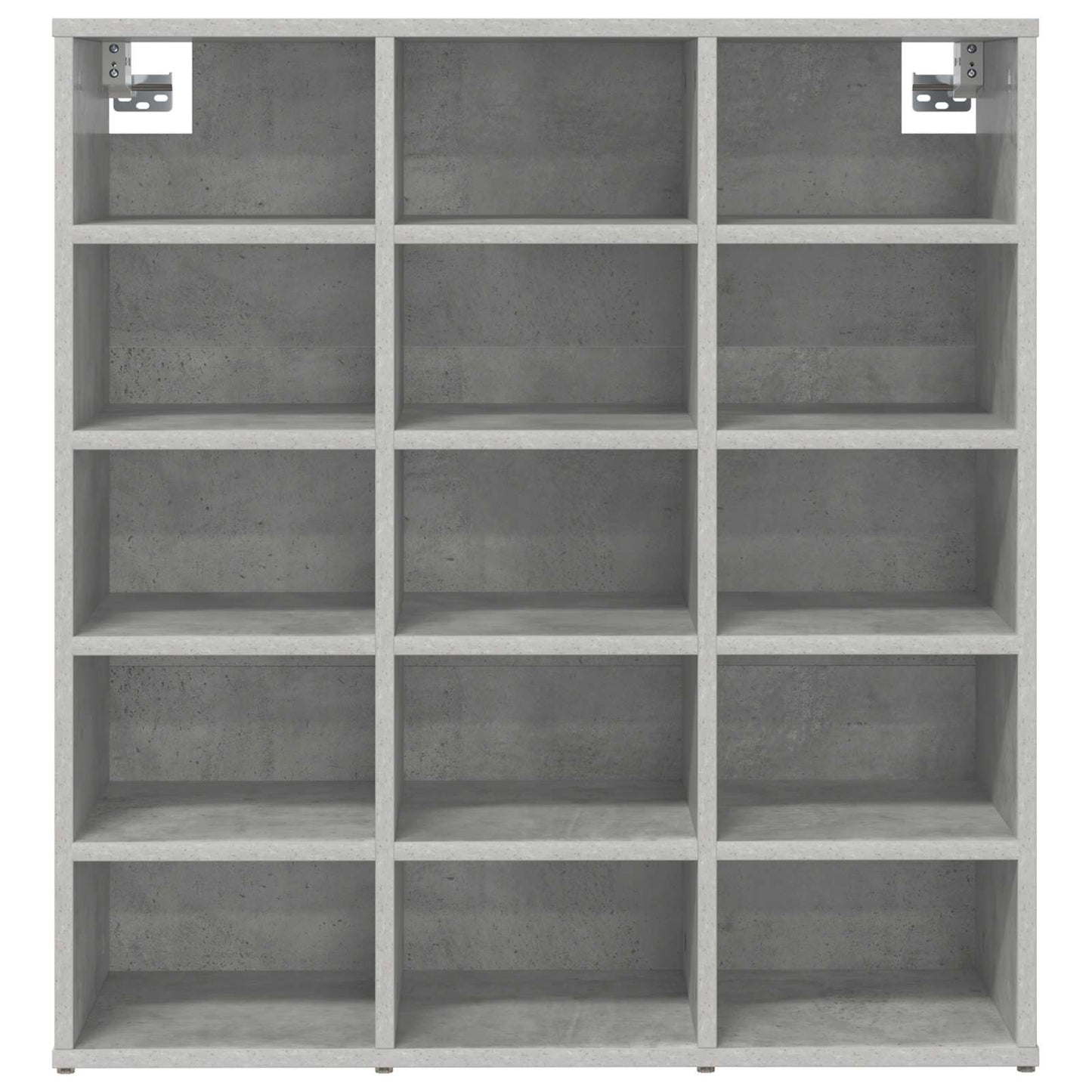 Shoe Cabinet Concrete grey 77.5 x 30 x 83.5 cm Engineered Wood
