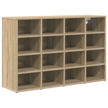 Shoe Cabinet 103 x 30 x 67 cm Engineered Wood Sonoma Oak