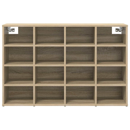 Shoe Cabinet 103 x 30 x 67 cm Engineered Wood Sonoma Oak