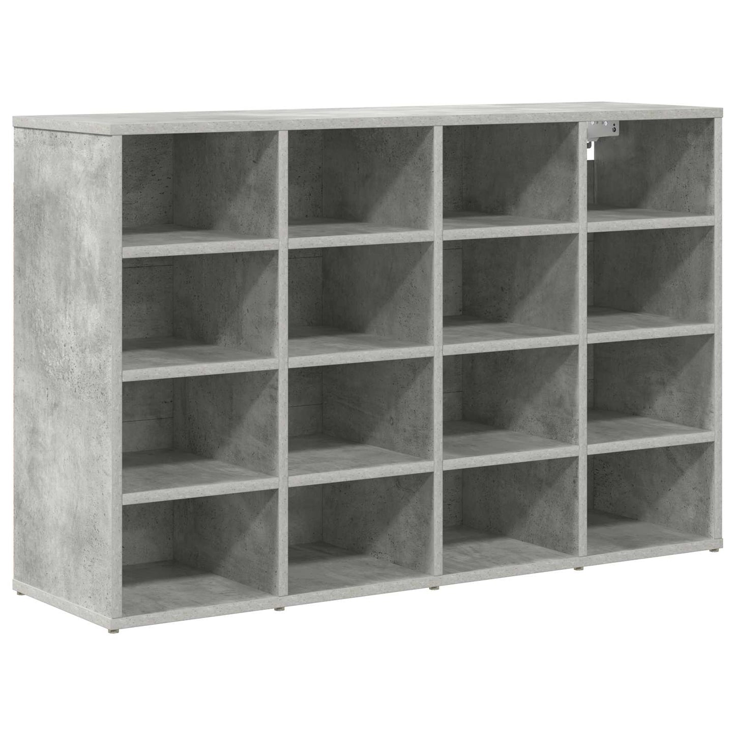 Shoe Cabinet Concrete grey 103 x 30 x 67 cm Engineered Wood