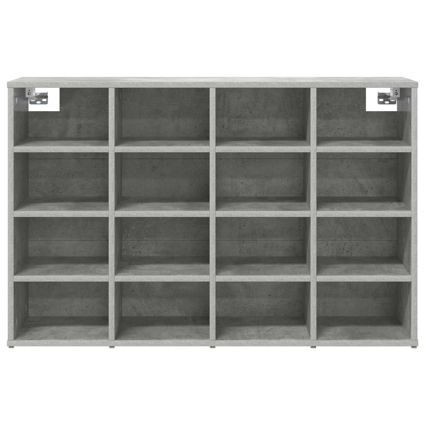 Shoe Cabinet Concrete grey 103 x 30 x 67 cm Engineered Wood