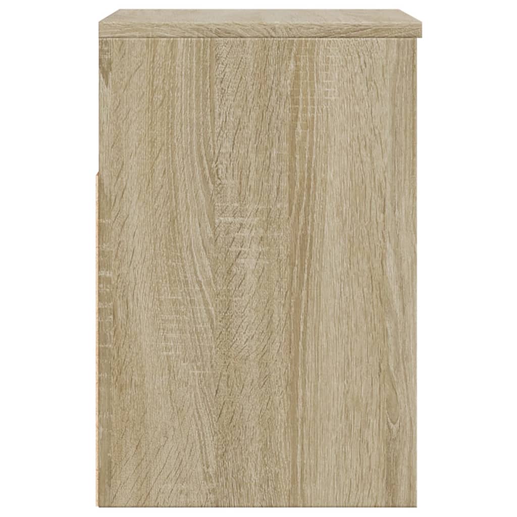 Shoe Bench Sonoma Oak 60x30x45 cm Engineered Wood