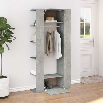 Hallway Cabinet Concrete Grey 97,5x37x99 cm Engineered Wood
