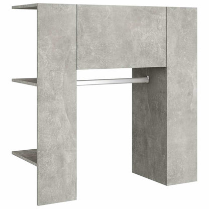 Hallway Cabinet Concrete Grey 97,5x37x99 cm Engineered Wood