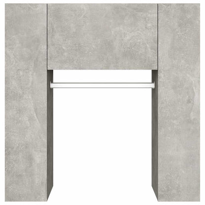 Hallway Cabinet Concrete Grey 97,5x37x99 cm Engineered Wood