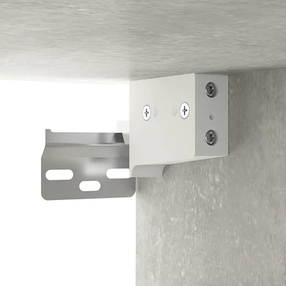Hallway Cabinet Concrete Grey 97,5x37x99 cm Engineered Wood