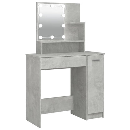 Dressing Table | Concrete grey | Engineered wood, acrylic | Standard