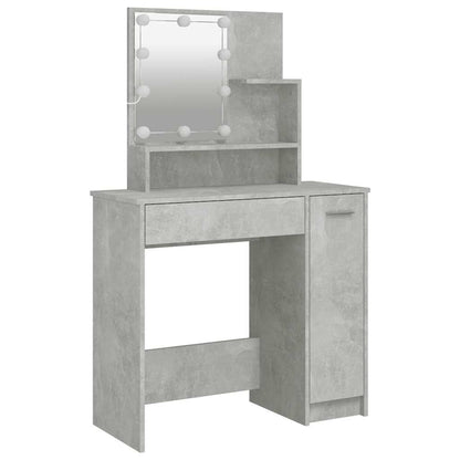 Dressing Table | Concrete grey | Engineered wood, acrylic | Standard