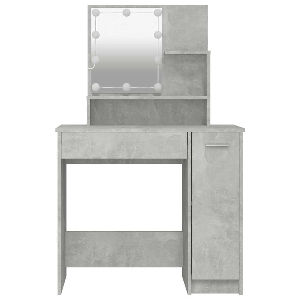 Dressing Table | Concrete grey | Engineered wood, acrylic | Standard