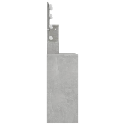 Dressing Table | Concrete grey | Engineered wood, acrylic | Standard