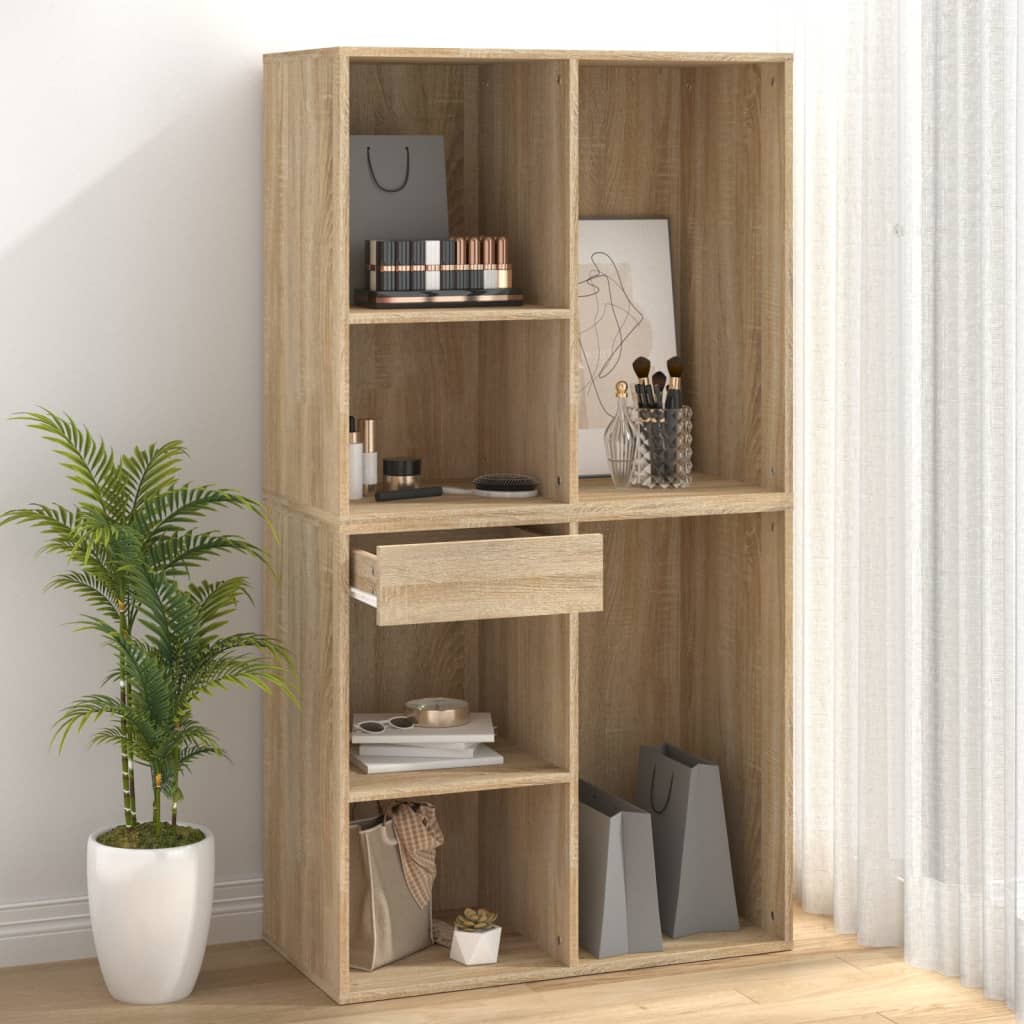 Cosmetic Cabinet | Sonoma Oak | Engineered Wood | Medium