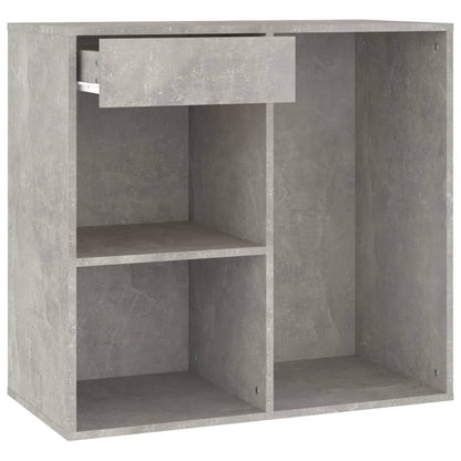 Cosmetic Cabinet | Concrete Grey | Engineered Wood | Medium
