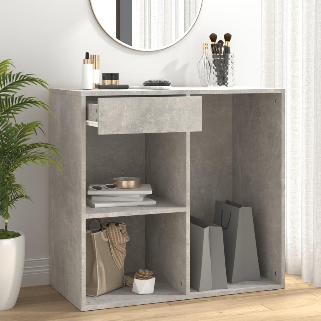 Cosmetic Cabinet | Concrete Grey | Engineered Wood | Medium