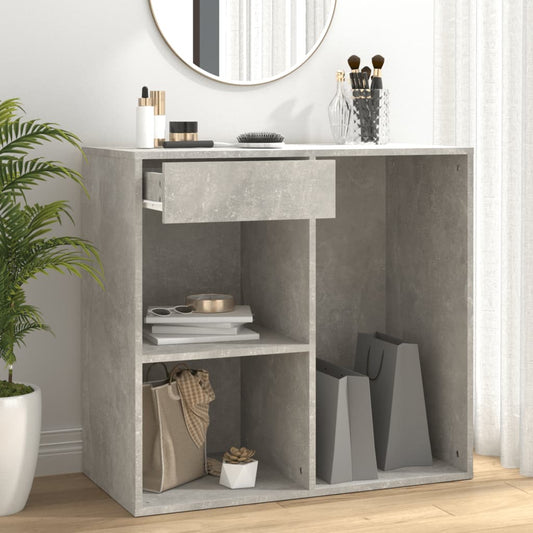 Cosmetic Cabinet | Concrete Grey | Engineered Wood | Medium