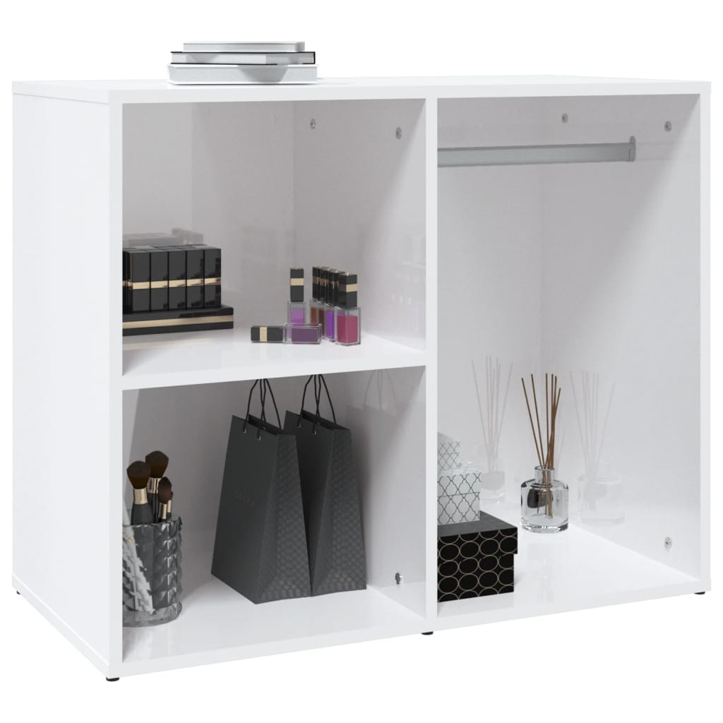 Dressing Cabinet | High gloss white | Engineered wood | Medium | Storage
