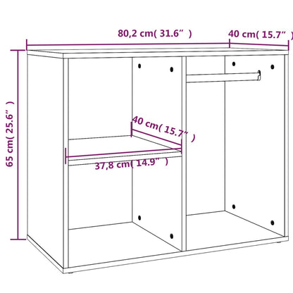 Dressing Cabinet | High gloss white | Engineered wood | Medium | Storage