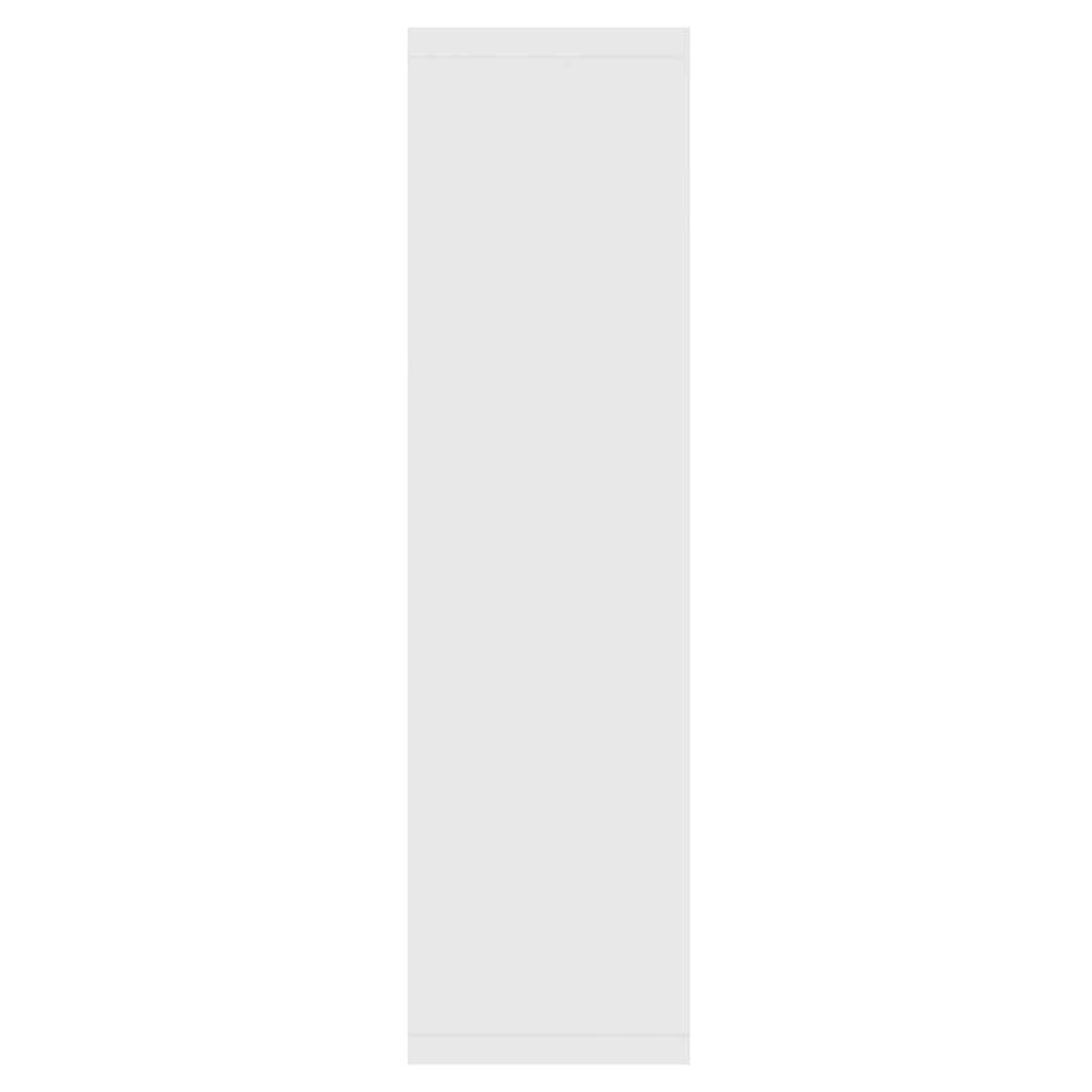 Mirror Cabinet with LED White 76x15x55 cm