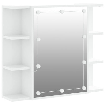 Mirror Cabinet | High gloss white | Engineered wood, acrylic | Medium
