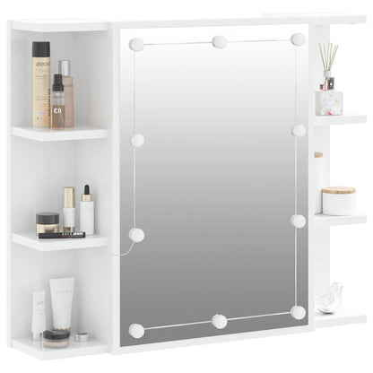 Mirror Cabinet | High gloss white | Engineered wood, acrylic | Medium