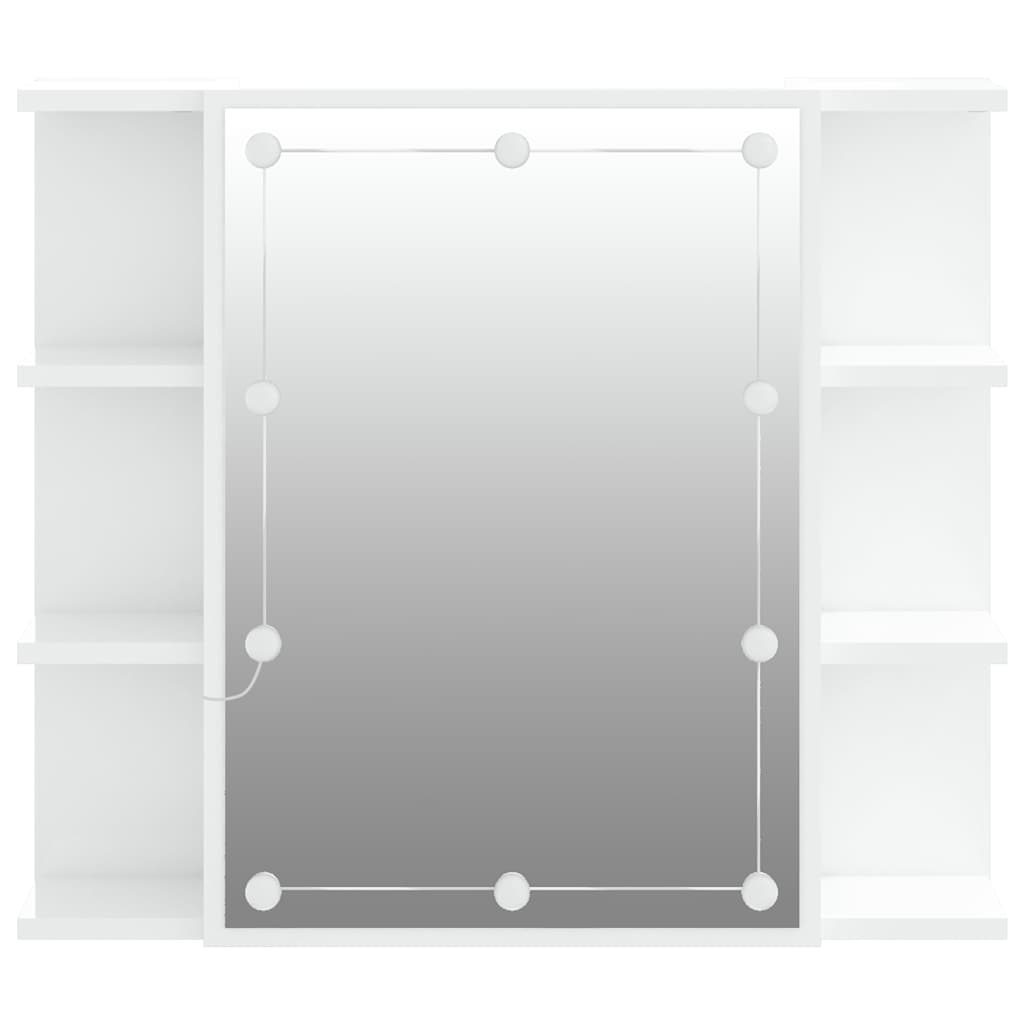 Mirror Cabinet | High gloss white | Engineered wood, acrylic | Medium