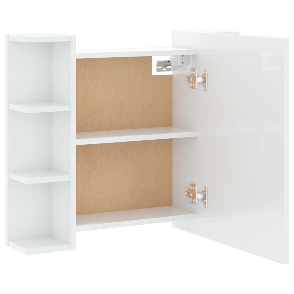 Mirror Cabinet | High gloss white | Engineered wood, acrylic | Medium